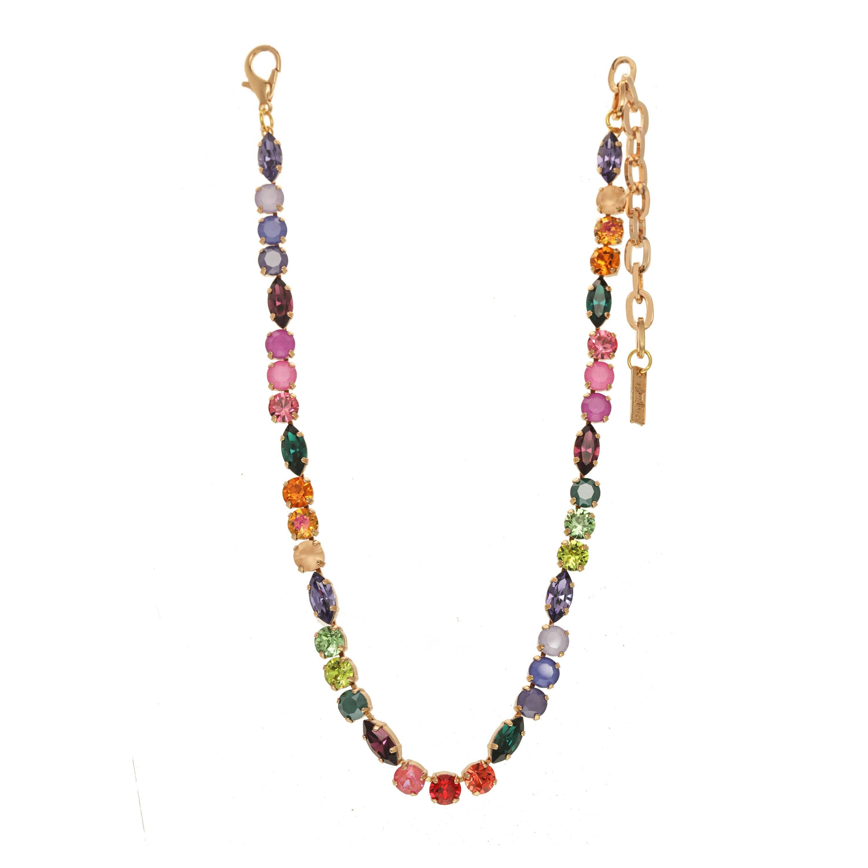 TOVA-Elodie Necklace in Berries: Berries