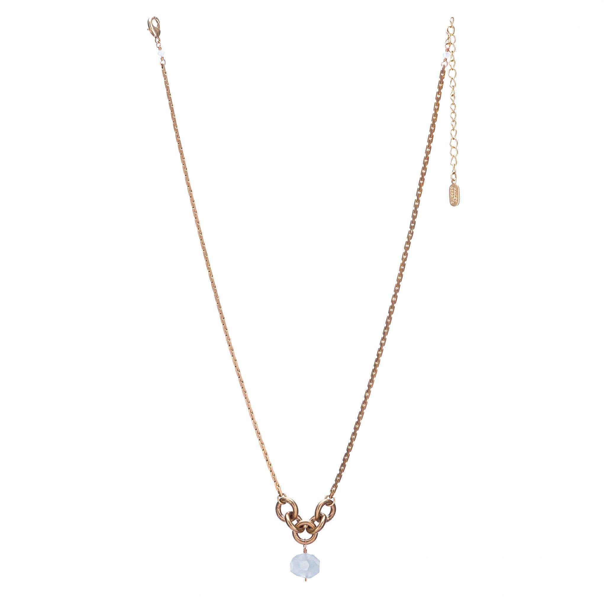 HG-SS26 Mara Necklace: Aquamarine