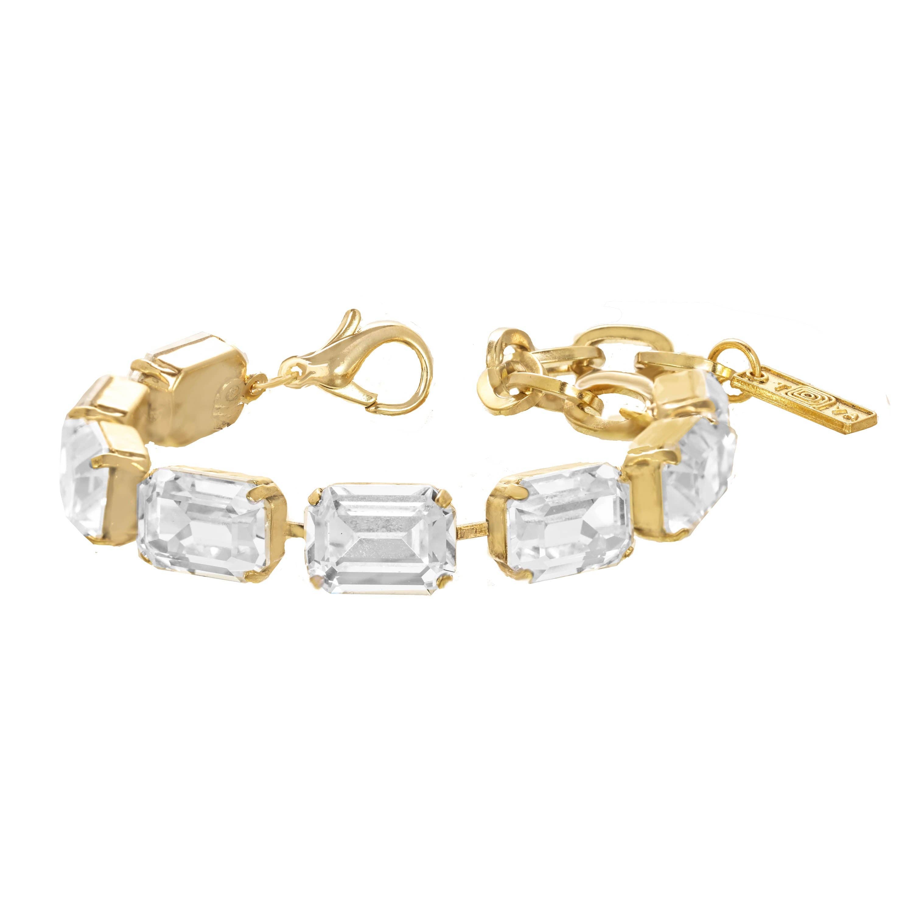 TOVA-Monique Bracelet in Clear