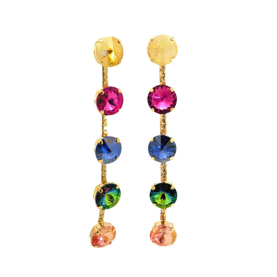 TOVA-Domini Earrings in Bohemian Wonderland