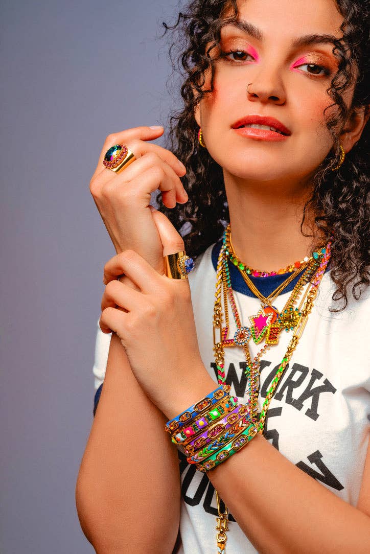Sarina Necklace in Watermelon POP