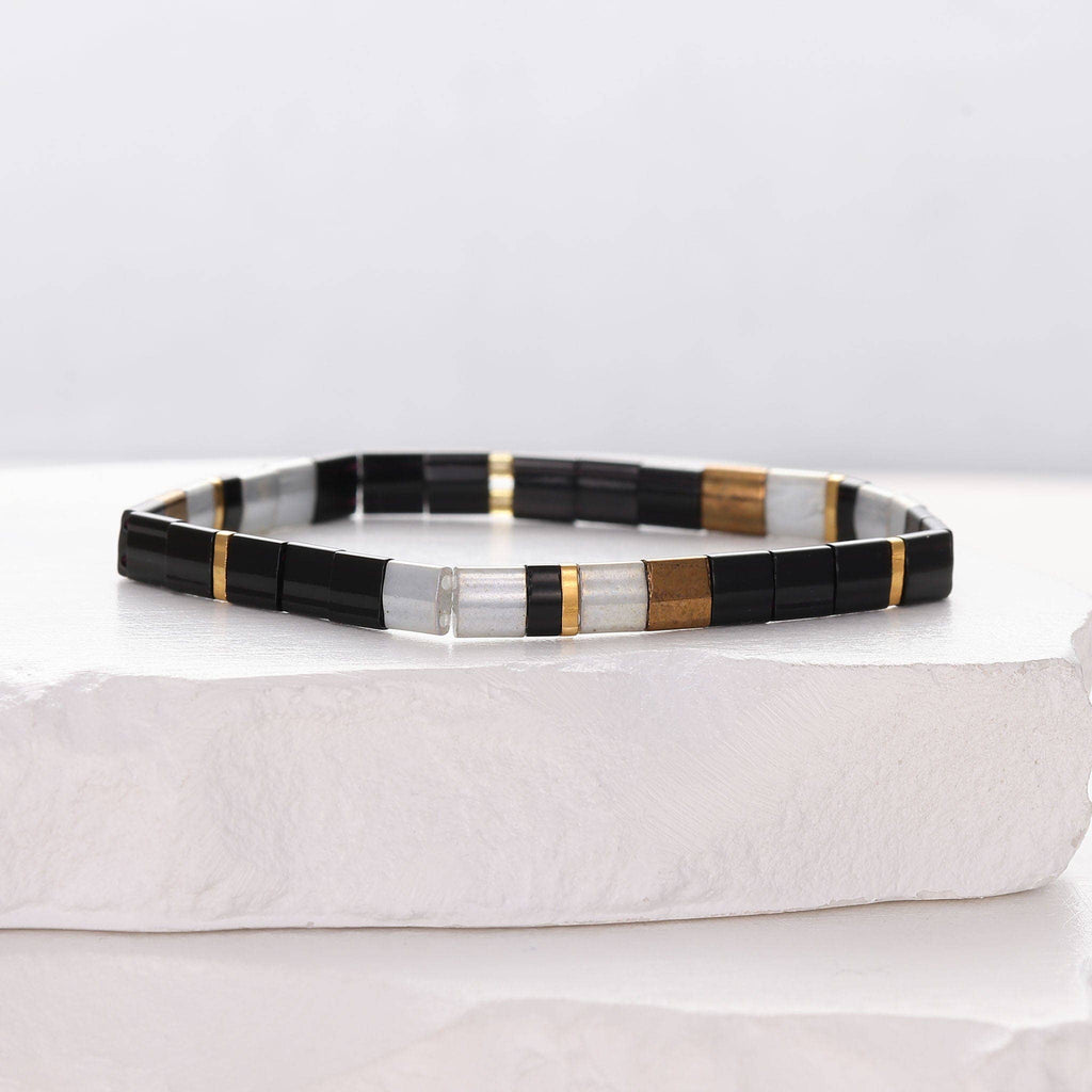 KOSS-Anna - Bracelet de perles (Pour Lui): M (17-20 cm)