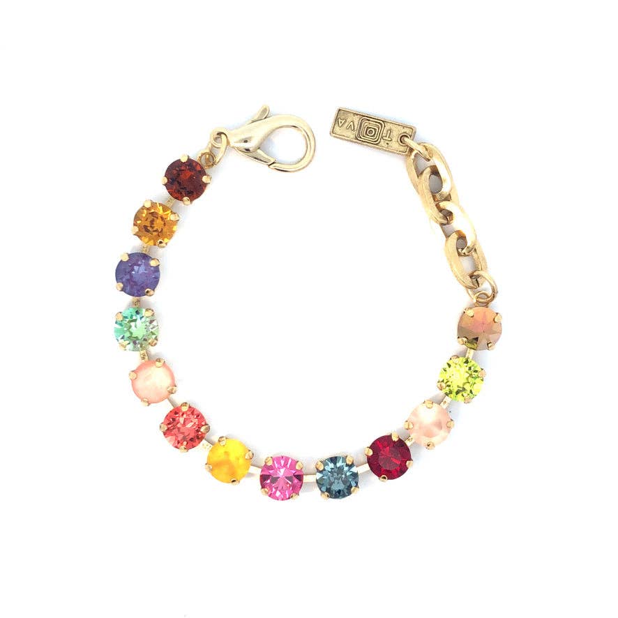 TOVA-Izzy Bracelet Rainbow: Medium : 7"
