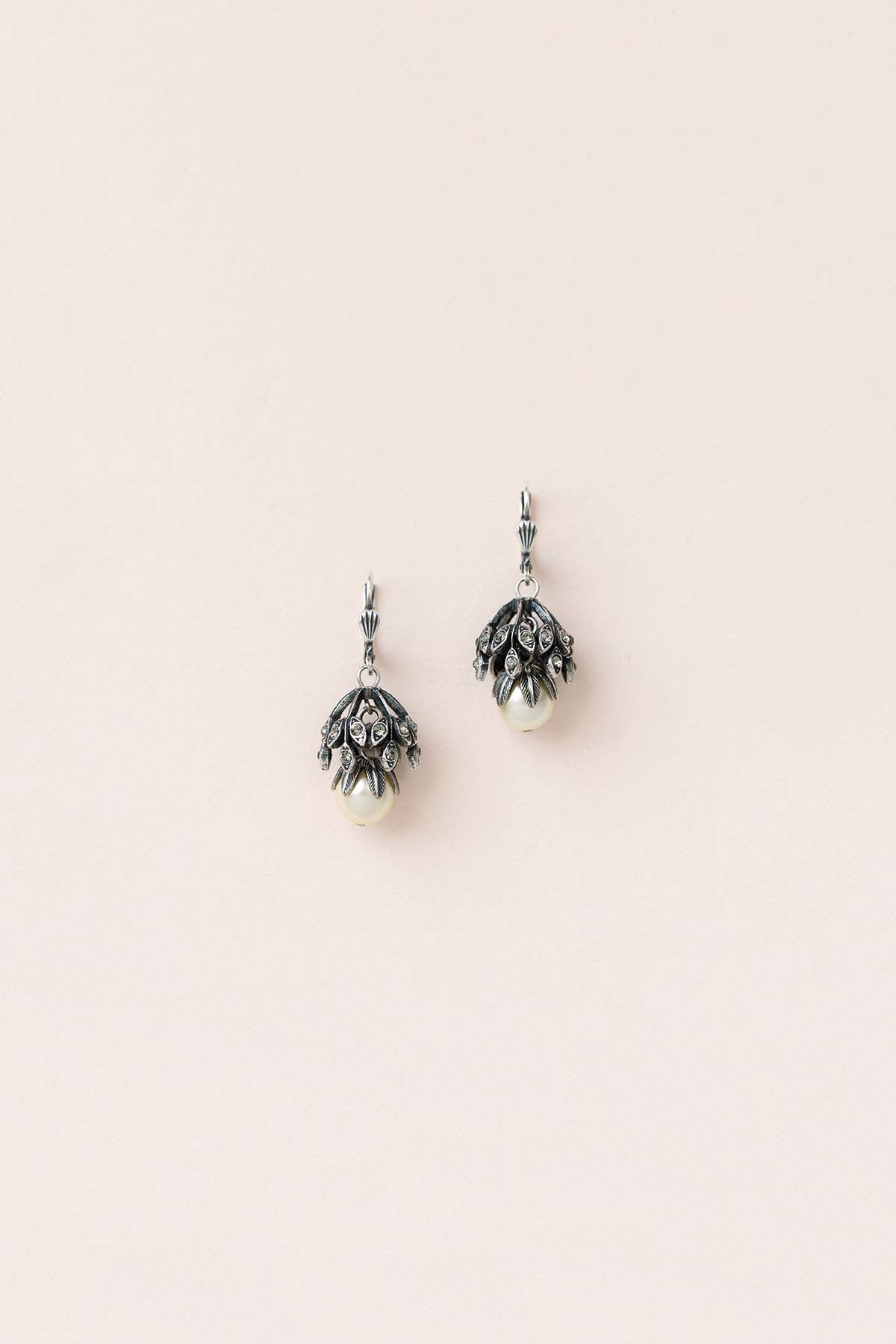 Jane Austen Silver Earring