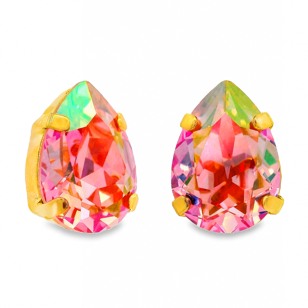 TOVA-Lumi Studs in Candy Crush: Light Rose Glimmer