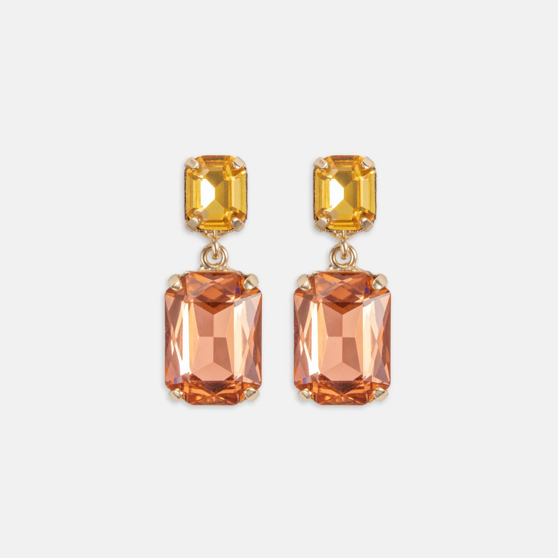RP-Lucia Peach Drop Earrings