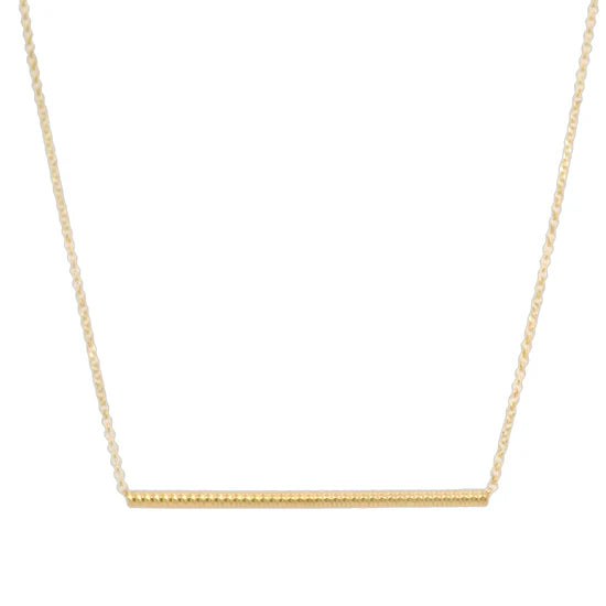 ASH-Gold Bar Necklace