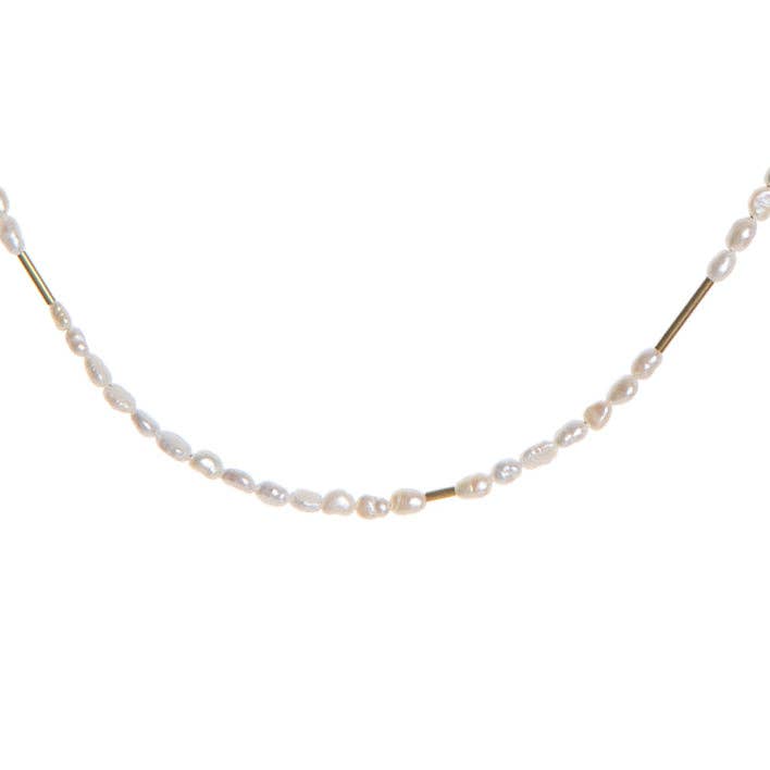 HG-Oso Necklace, Pearl
