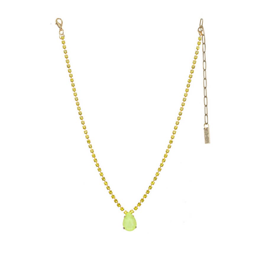 TOVA-Milli Necklace in Electrics: Electric Yellow