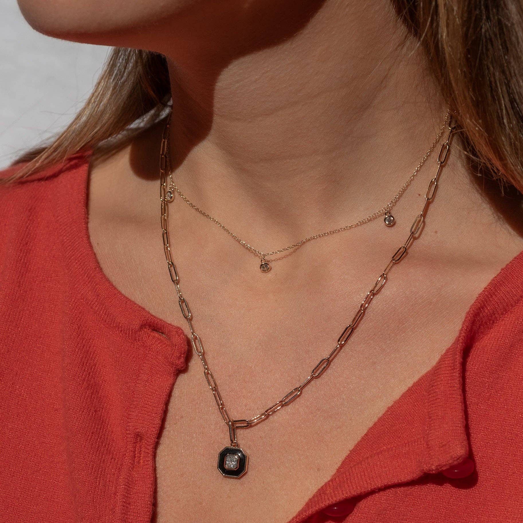 Finn Necklace | 18": 14k Gold Plated