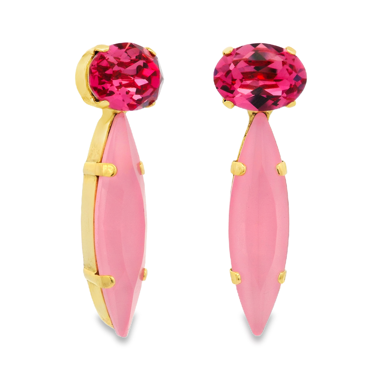 TOVA-Rowen Earrings in Ultra Petal Pink