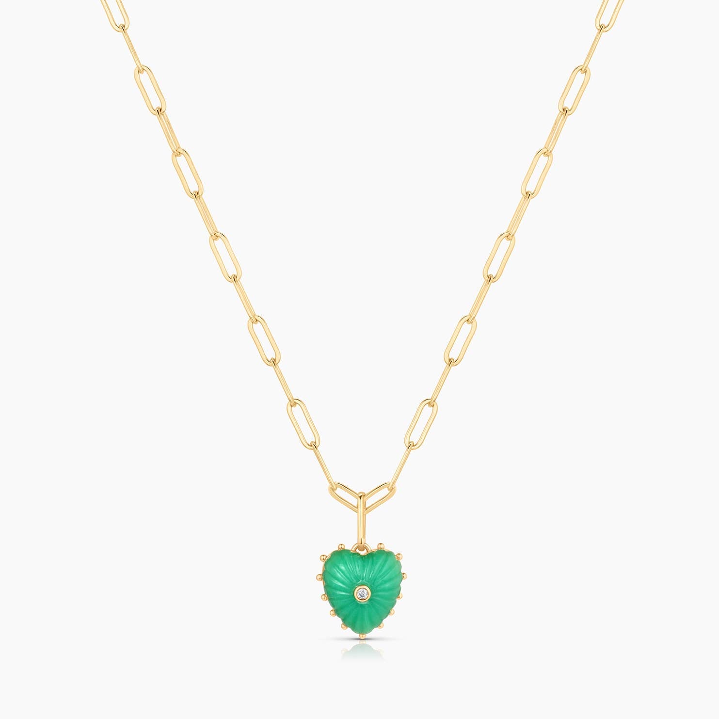 Isabel Chrysoprase Necklace