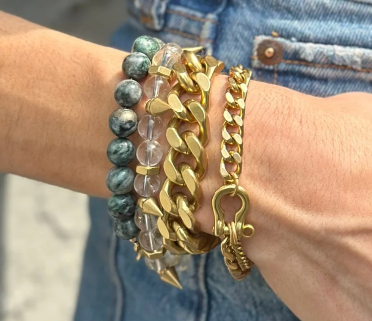 RN-CHAIN: DUO SHACKLE BRACELET