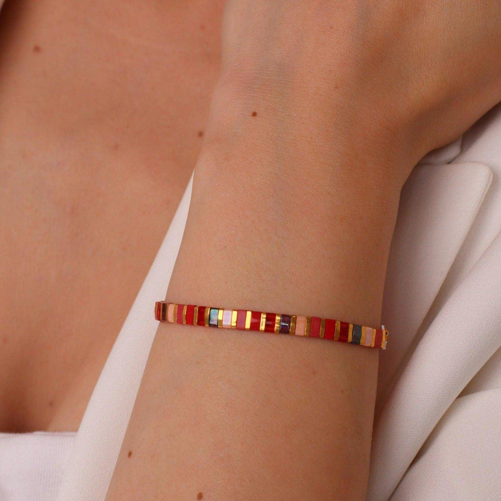 KOSS-Joy - Bracelet de perles: L/XL (17-20 cm)