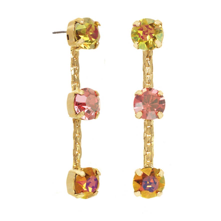 Mini Lilith Earrings in Watermelon