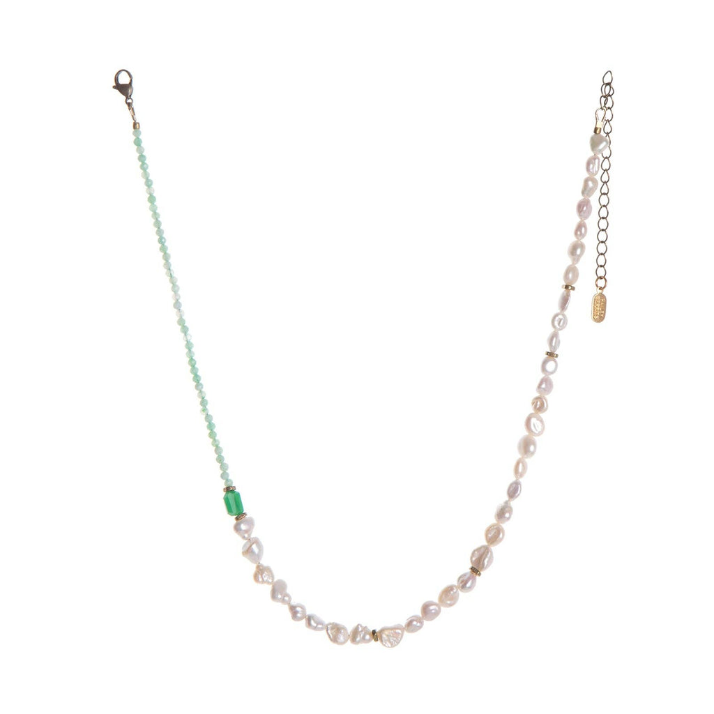 HG-Eliane Necklace: Chrysoprase
