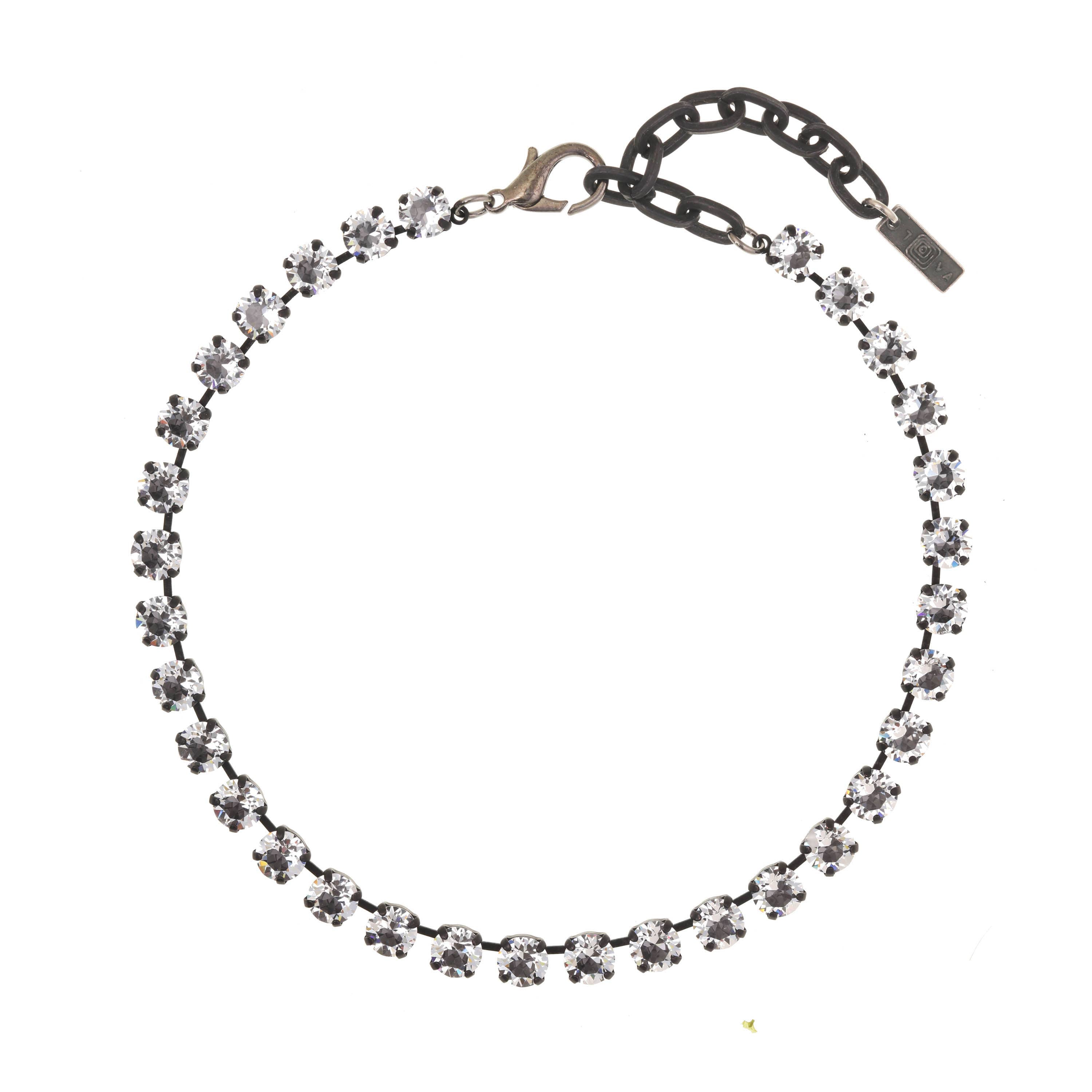 TOVA-Oakland Necklace: Smutt/ Clear