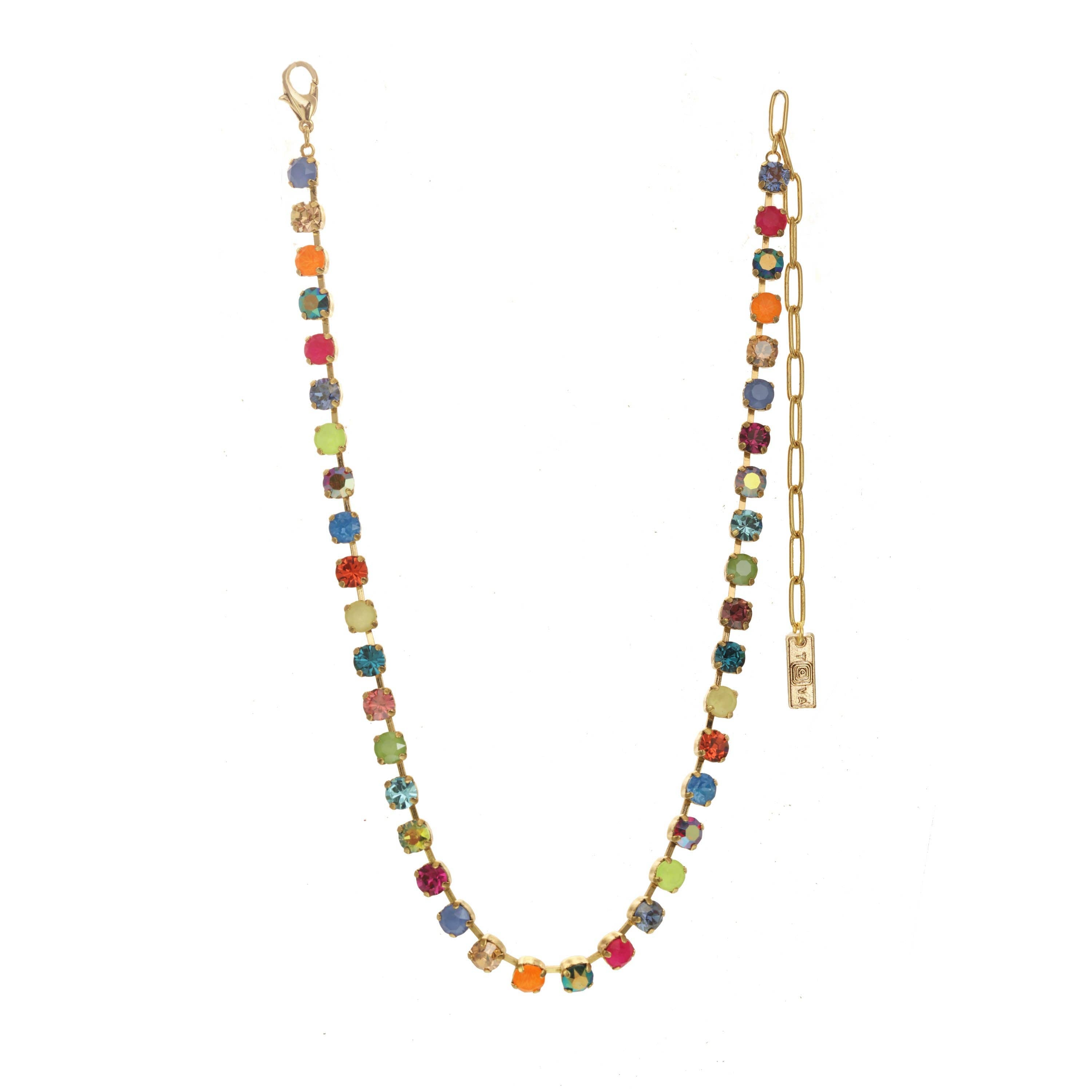 TOVA-Sarina Necklace in Watermelon Mix
