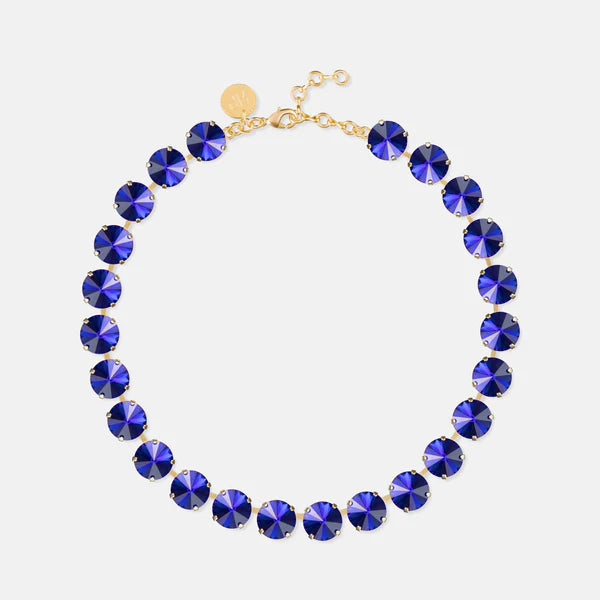RP-Capri Blue Rivoli Necklace