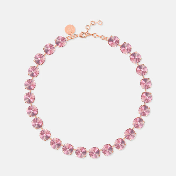 RP-Light Rose Rivoli Necklace