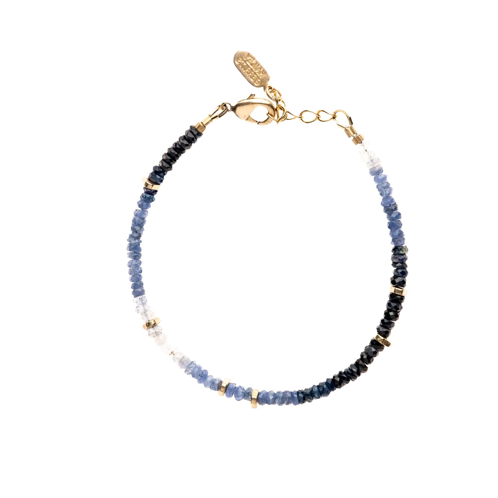 HG-Blue Sapphire Ombré Bracelet