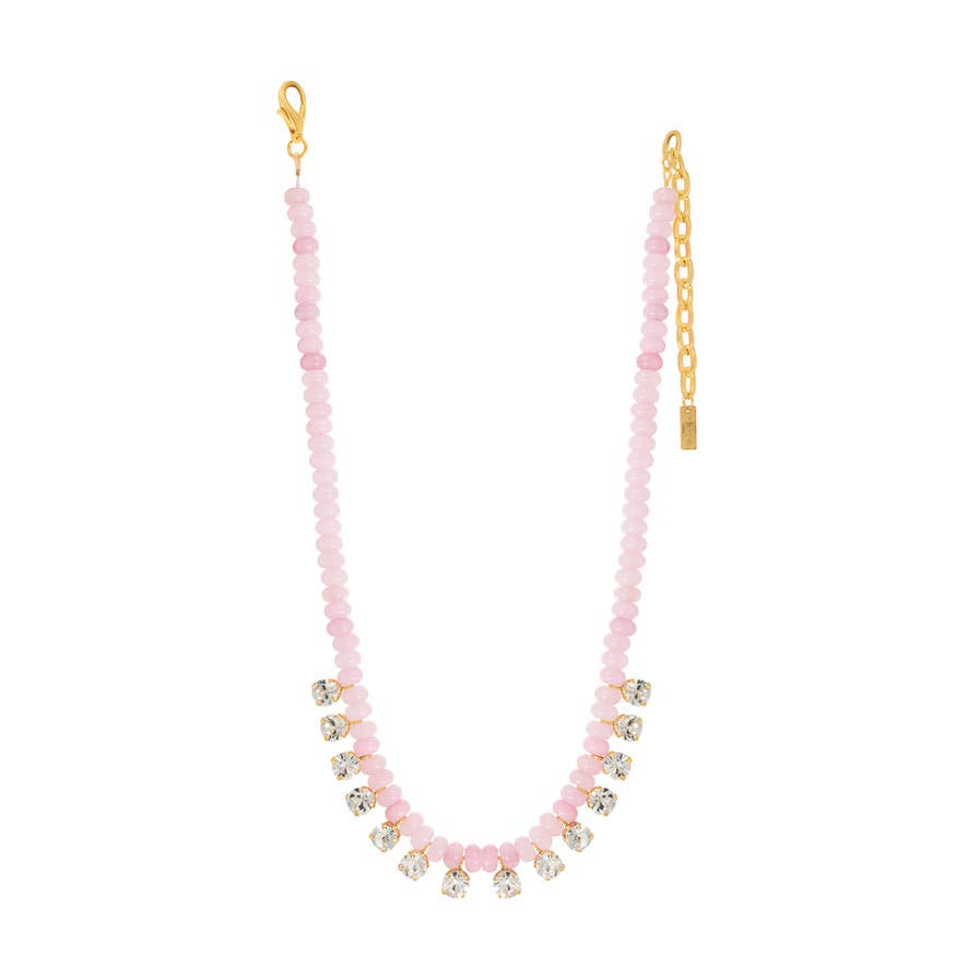 TOVA-Bonnie Necklace in Fairy Dust: Roselune