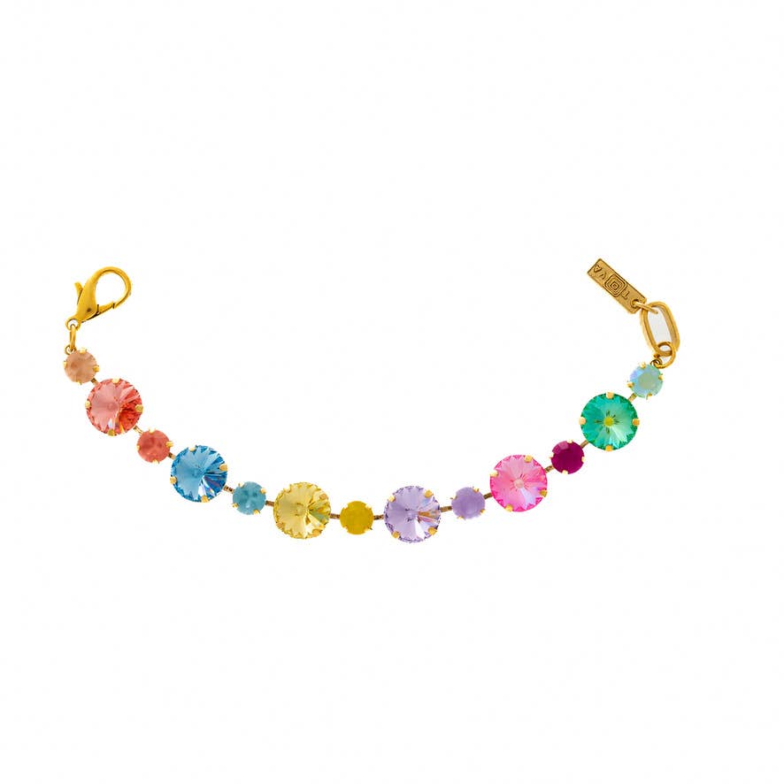 TOVA-Trinity Bracelet in Candy Crush