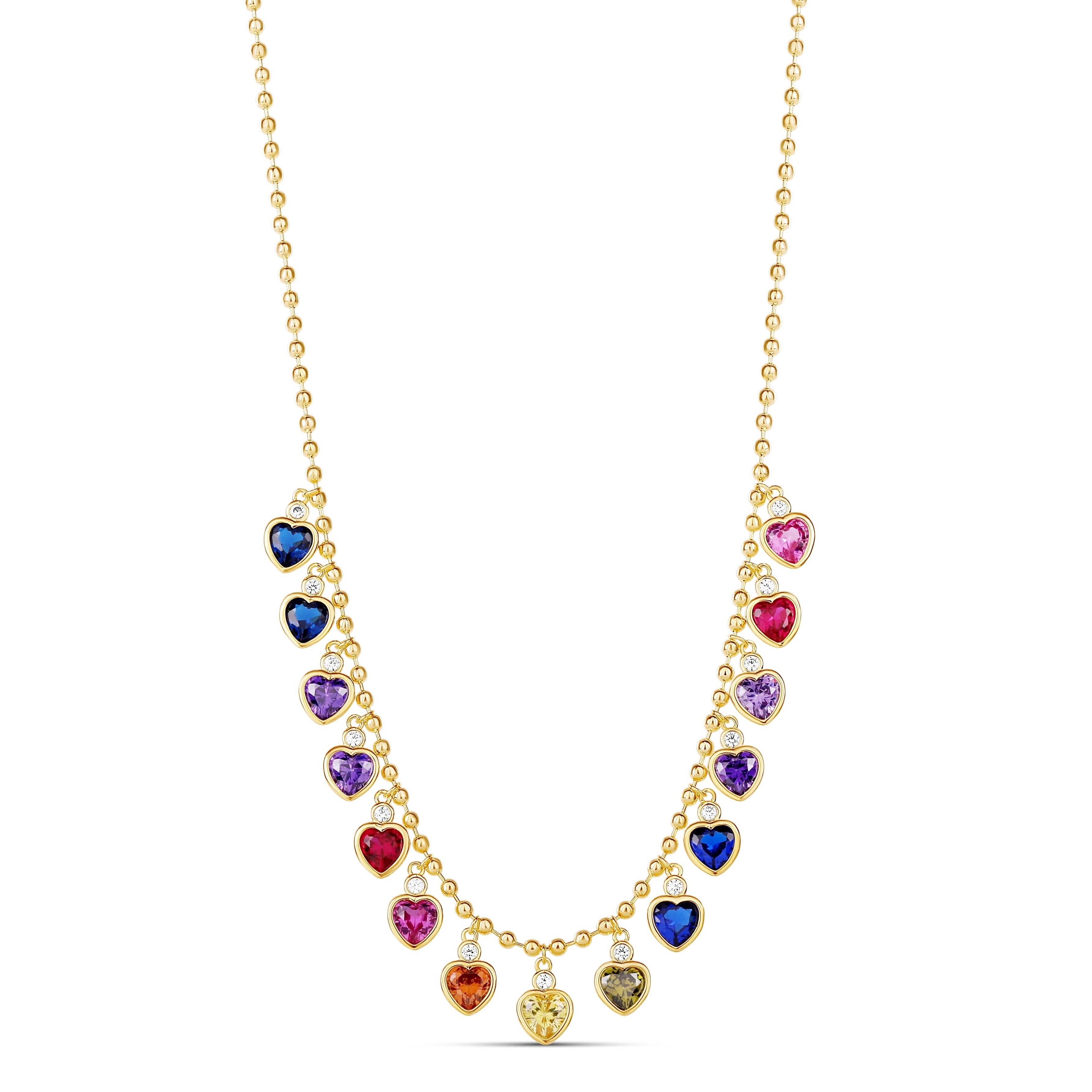 Rainbow Love Necklace