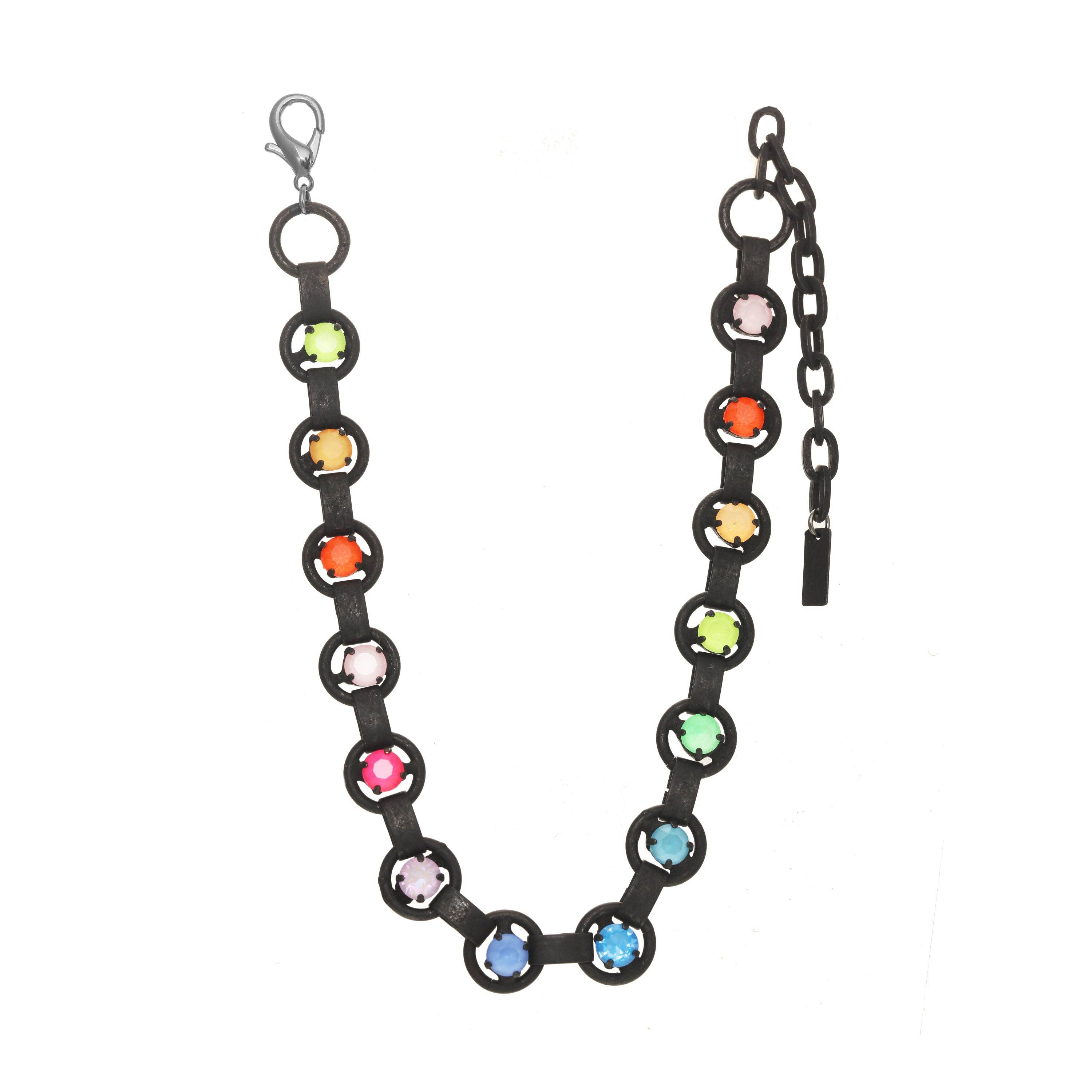 TOVA-Link Necklace in Smutt Electrics