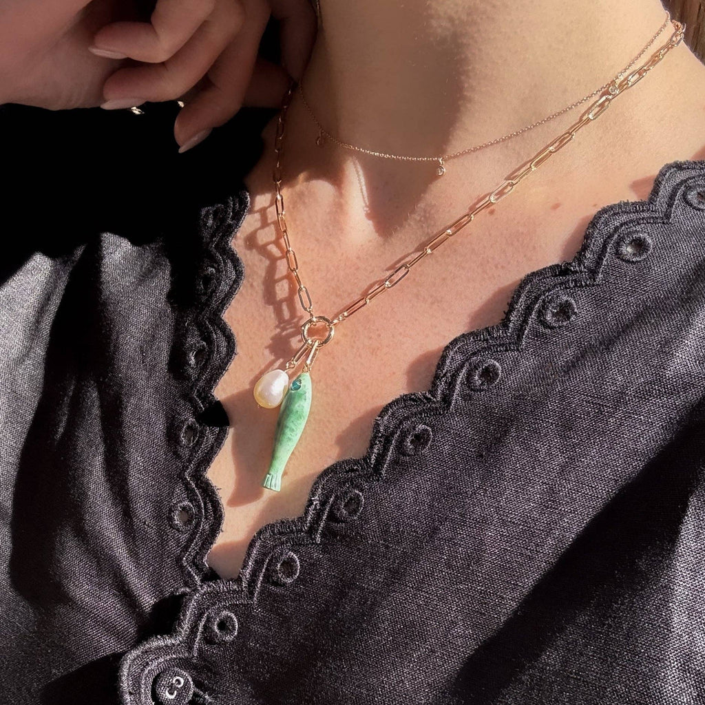 Finn Charm Necklace | 18 inch