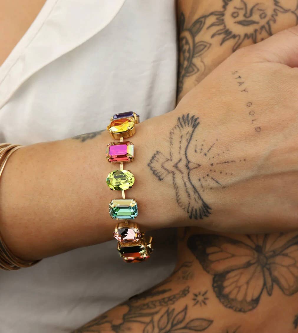 TOVA-Anjali Bracelet in Watermelon