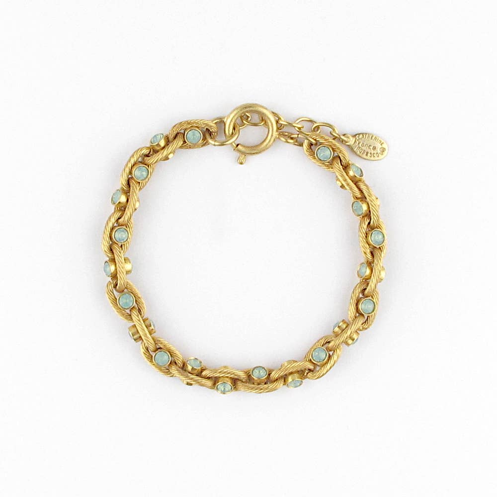 Skyler Bracelet: Crystal