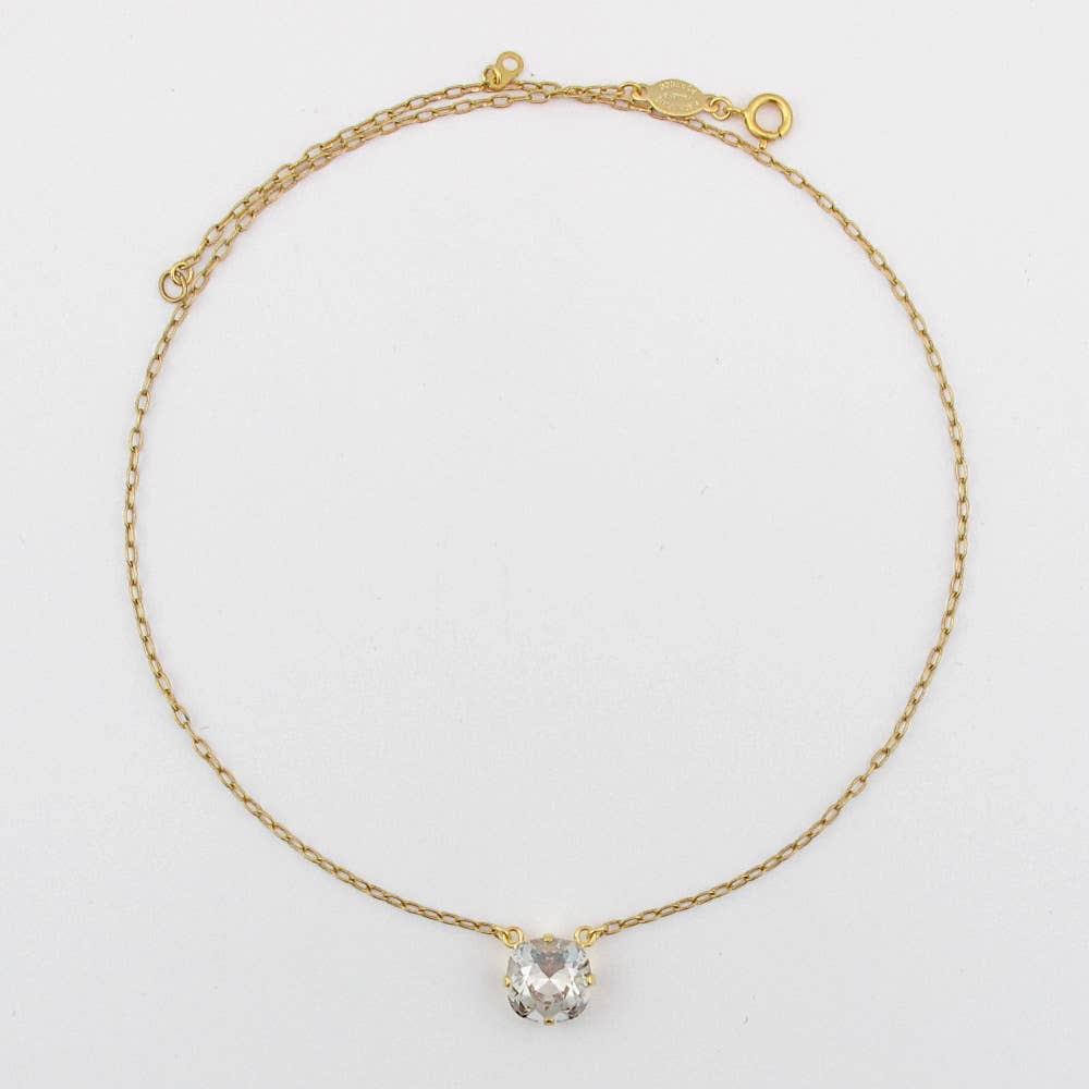 La Vie Classic Necklace: Dusty Pink