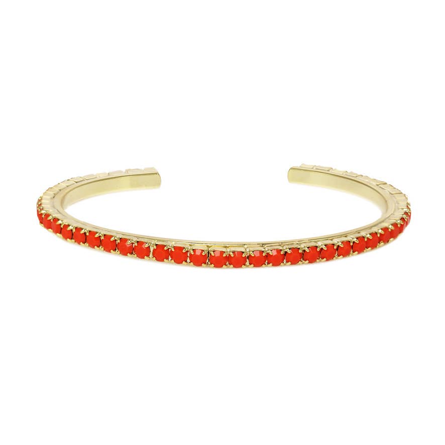 Rae Stackable cuffs: Orange