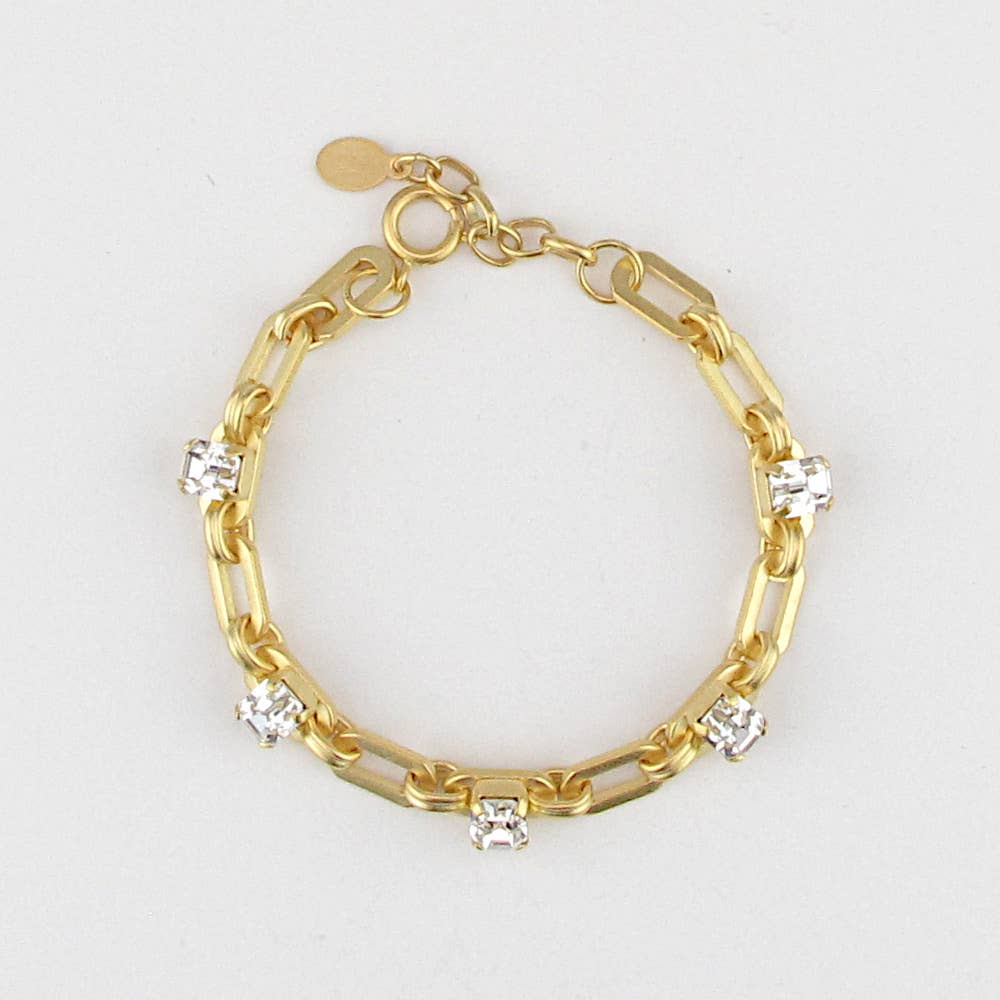 Decade Bracelet: Crystal