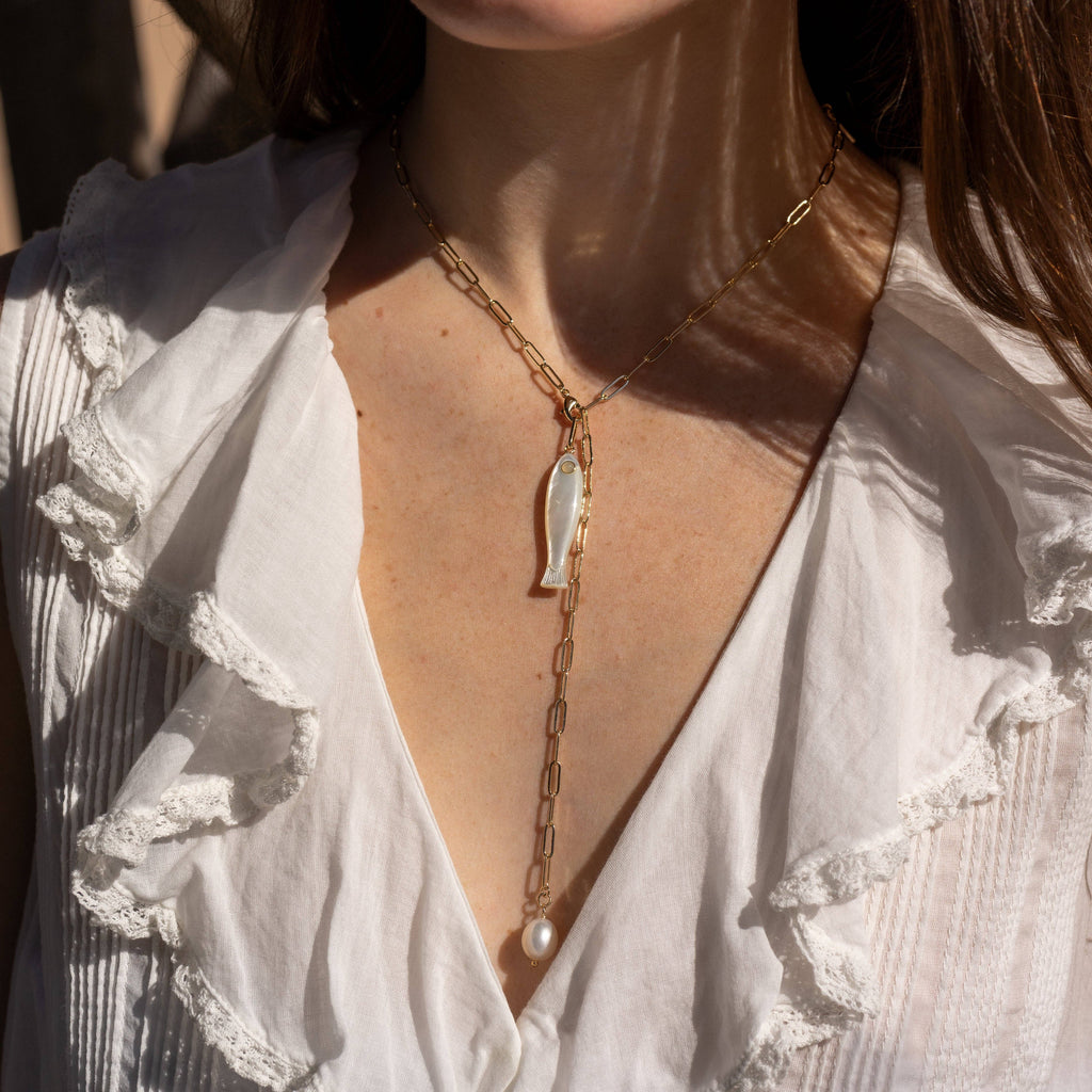 Fortuna Mother Of Pearl Charm